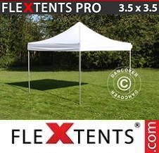 Quick-up telt FleXtents Pro 3,5x3,5m Hvit