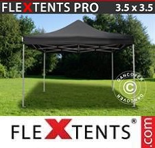 Quick-up telt FleXtents Pro 3,5x3,5m Svart