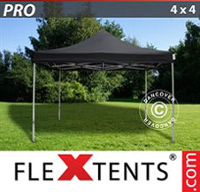 Quick-up telt FleXtents Pro 4x4m Svart