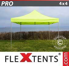 Quick-up telt FleXtents Pro 4x4m Neongul/Grønn