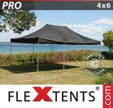 Quick-up telt FleXtents Pro 4x6m Svart