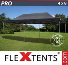 Quick-up telt FleXtents Pro 4x8m Svart