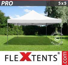 Quick-up telt FleXtents Pro 5x5m Hvit