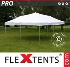 Quick-up telt FleXtents Pro 6x6m Hvit