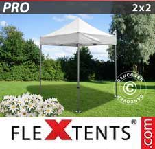 Quick-up telt FleXtents Pro 2x2m Hvit