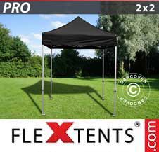 Quick-up telt FleXtents Pro 2x2m Svart
