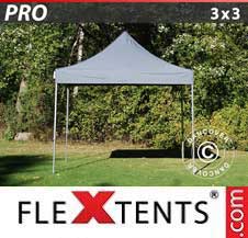 Quick-up telt FleXtents Pro 3x3m Grå