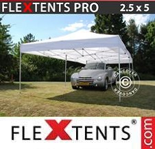 Quick-up telt FleXtents Pro 2,5x5m Hvit