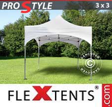 Quick-up telt FleXtents Pro 3x3m Hvit