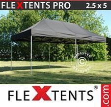 Quick-up telt FleXtents Pro 2,5x5m Svart
