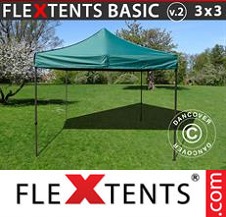 Quick-up telt FleXtents Basic 3x3m Grønn