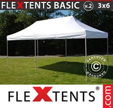 Quick-up telt FleXtents Basic 3x6m Hvit