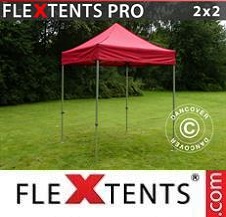 Quick-up telt FleXtents Pro 2x2m Rød