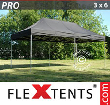 Quick-up telt FleXtents Pro 3x6m Svart