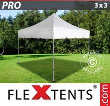 Quick-up telt FleXtents Pro 3x3m Hvit