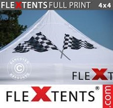 Quick-up telt FleXtents PRO med full digital utskrift 4x4m