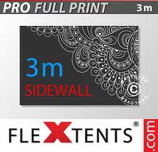Quick-up telt FleXtents PRO med full digital utskrift 3m