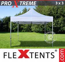Quick-up telt FleXtents pro Xtreme 3x3m Hvit