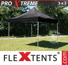 Quick-up telt FleXtents pro Xtreme 3x3m Svart