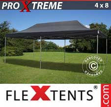 Quick-up telt FleXtents pro Xtreme 4x8m Svart