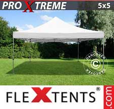 Quick-up telt FleXtents pro Xtreme 5x5m Hvit