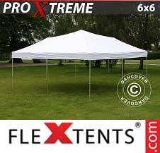 Quick-up telt FleXtents pro Xtreme 6x6m Hvit