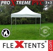 Quick-up telt FleXtents pro Xtreme 3x3m, Hvit