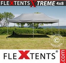 Quick-up telt FleXtents pro Xtreme 4x8m Grå