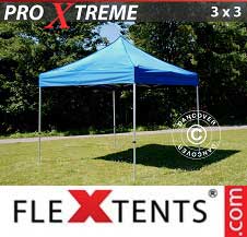 Quick-up telt FleXtents pro Xtreme 3x3m Blå
