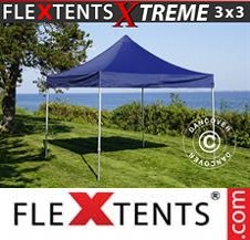 Quick-up telt FleXtents pro Xtreme 3x3m Mørk blå