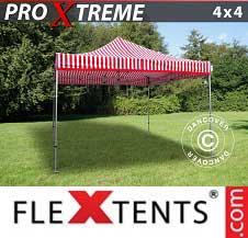 Quick-up telt FleXtents pro Xtreme 4x4m Stripet