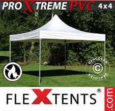 Quick-up telt FleXtents pro Xtreme 4x4m, Hvit
