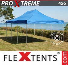 Quick-up telt FleXtents pro Xtreme 4x6m Blå