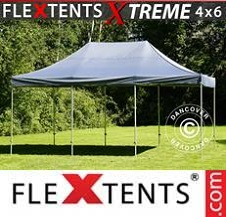 Quick-up telt FleXtents pro Xtreme 4x6m Grå