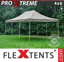 Quick-up telt FleXtents pro Xtreme 4x6m Kamuflasje