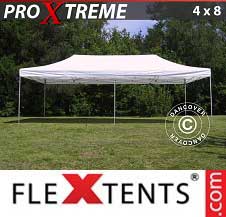 Quick-up telt FleXtents pro Xtreme 4x8m Hvit